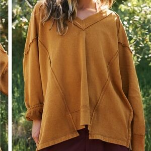 Free people on the rise pullover